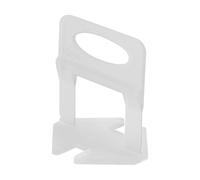 Alomejor 100 Clips Niveladores de Azulejos, Espaciadores Planos Duraderos para Nivelar Azulejos y Pisos, 0,5 Mm de Grosor, Fáciles de Usar, Adecuados para Entusiastas del Bricolaje