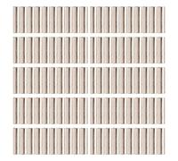 Alomejor 100 Uds Kit de Mangas de Engarce de un Solo Barril Resistente a la Corrosión Buena Fijación Conectores de Tubo de Línea de Pesca para Pesca(2.2)