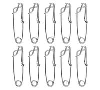 Alomejor 10Pcs Clip de Palangre Clip de Pesca de Alta Resistencia Percha de Rama de Alta Resistencia Línea de flotación de Clip de atún Ganchos