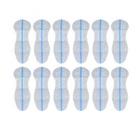 Alomejor 12 PCS Patches de Natación Guardias Privadas Impermeables para Mujeres Hygienic Hygienic Fabric No Tejida Diseño Adhesivo Seguro con Protección Suave para la Piel para Piscinas