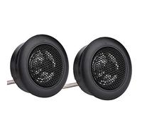 Alomejor 12V Altavoz para Coche, Super Tweeter Compacto de Alta Potencia | Cubierta duradera de PE sintético, Cableado de cobre puro, Cestas no magnéticas, Fácil instalación, Se adapta a todos los