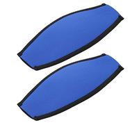 Alomejor 2 Correas de Buceo, Protector de Cabello para Buceo, Snorkel y Natación, con Cubierta de Neopreno para Evitar Pellizcos en el Cabello, Adecuado para Surf y kayak. (BLUE)