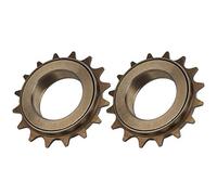 Alomejor 2 Piezas de Pin de Cadena de Rueda Libre de Bicicleta 16 Dientes de Bicicleta de una Sola Velocidad Pin de Cassette