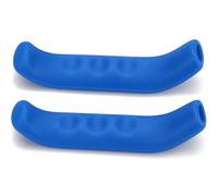 Alomejor 2 uds., Funda protectora de agarre para palanca de freno de bicicleta, protector de silicona, protector antideslizante de 5 colores, accesorio para ciclismo(azul)