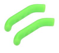 Alomejor 2 uds., Funda Protectora de Agarre para Palanca de Freno de Bicicleta, Protector de Silicona, Protector Antideslizante de 5 Colores, Accesorio para Ciclismo(Verde)