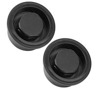 Alomejor 2 uds PVC Tabla de Surf Orificio de ventilación tapón Tablero de Paleta Orificio de ventilación Surf válvula automática Accesorio Impermeable(Negro)