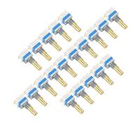 Alomejor 20 Interruptores de Volumen para Walkie Talkie Reemplazo Duradero de Aleación de Aluminio para UV5R BF-888S TK3107, Fácil de Usar, Liviano, Control de Volumen 3107