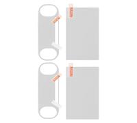 Alomejor 2000 Película Protectora de Pantalla Dureza 9H Vidrio de Claridad HD para Uso en Consolas de Juegos Paquete de 4
