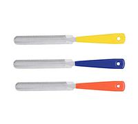 Alomejor 3 PCS Guitar Nut Files Portable Steel Steel Guitar Nut Bridge File para Reparación de Guitarra