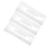 Alomejor 3 unids/Bolsa Pegatinas de manivela de Bicicleta película Protectora de Brazo de manivela de Bicicleta Transparente Protector de película Adhesiva de manivela de Bicicleta(B Type)