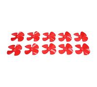 Alomejor 4 Blades Propeller 60mm with 2mm Hole (Rojo)