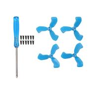 Alomejor 4 Hélices de Repuesto para Drones Neo 2, Fabricadas en Policarbonato (PC), con Diseño Ligero y Silencioso para un Vuelo Estable y Menor Ruido. (Blue)