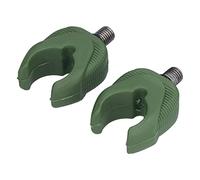 Alomejor 4 Soportes para Caña de Pescar de Carpa, Gel de Sílice, Soporte para Caña de Pescar con Rosca M3 8, para Pesca Al Aire en Ríos, Lagos, Océanos y Barcos (Desde Verde)