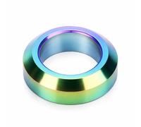 Alomejor 4 unids/Lote Espaciador de arandela de Tornillo de Freno de Bicicleta TC4 Pinza de Freno de Titanio Pernos fijos Espaciador de Junta para Bicicleta de montaña MTB(de Colores)