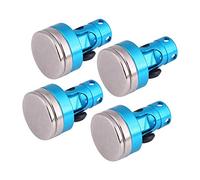 Alomejor 4 unids RC Coche magnético Shell Corporador Post Mount Compatible con CC01/ SCX10 02010 1:10 Coche