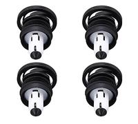 Alomejor 4PCS Clip de Retención del Panel de la Puerta Clip de Montaje de la Moldura de la Puerta de Nailon OE 1135147 00 B Reemplazo Directo para Modelo 3 Y 2017 2023 Reparación del Panel de la