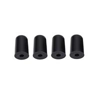 Alomejor 4Pcs Protector de Punta de Cello - Tapón Antideslizante para Endpin de Violonchelo, Accesorios para Instrumentos Musicales, Portátil y Duradero, Ideal para Estudio y Concierto