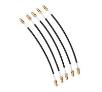 Alomejor 5 Uds Violín Tailgut, Material de Nailon, Conector de Latón Duradero, Se Adapta a Violines 3/4 y 4/, Perfecto para Músicos