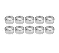 Alomejor 50 piezas de base de vela resistente al calor para hacer velas molde recipiente, calidad duradera para fiestas