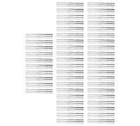 Alomejor 50 Piezas de Conector de Lengüeta para Manguera de Aire Acondicionado, Conector de Lengüeta para Manguera de Refrigerante de Aluminio, Diseño Recto Universal para Coche, Camión, Conexión de