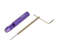 Alomejor 50 Piezas de Insertos Roscados de Acero Inoxidable, Kit de Reparación de Roscas de Tornillos Helicoidales Resistentes a Vibraciones M3 para Aluminio con Herramientas de Instalación Completas