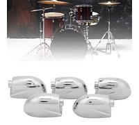 Alomejor 5pcs SNARE Drum Lug Metal Hook Gank Hook Parts Glossy Tambel Tambel Set Parts, para Percusionistas