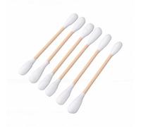 Alomejor 6 Juguetes para Gatos con Hisopo de Algodón con Hierba Gatera, Palitos para Masticar Interactivos para Juegos de Gatitos en Interiores (White)