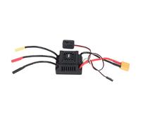 Alomejor 60A Impermeable RC sin Escobillas ESC para Camión de Recorrido Corto 1/10 Carro de 4 Ruedas, Controlador de Velocidad Electrónico Programable para Jugadores de Nivel Básico, a Prueba de