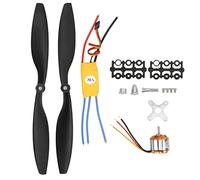 Alomejor A2212 930KV Motor Set Brushless Outrunner Motor 30A ESC 1045R Hélice Multicopter ESC Kit para RC Cuatro Ejes Avión Multicóptero Aeromodelling - Modelo de remolque de vuelo