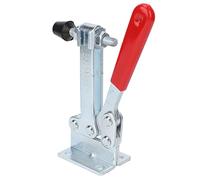 Alomejor Abrazadera de Palanca Eficiente, Fuerza de Sujeción de 230 Kg, Herramienta de Abrazadera Manual de Liberación Rápida Horizontal para Soldadura, Accesorios, Hierro