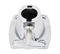 Alomejor Abrazadera de Soporte para Platillos de Aleación de Zinc, Barra de Montaje Universal para Batería con Mecanismo de Bloqueo Seguro, para Sujetar Platillos y Brazos de Tom de 5 a (SILVER)