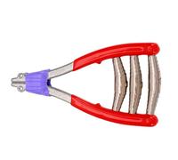 Alomejor Abrazadera para Encordar Raqueta, Abrazadera Inicial de Acero de 3 Resortes para Bádminton de Tenis, con Agarre Seguro para Estación de Bobinado de Máquina de Encordar