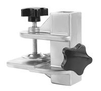 Alomejor Abrazadera Profesional para Mesa de Aseo de Mascotas, de Aleación de Aluminio, para una Fijación Segura, Ideal para Ajustar la del Brazo de la Mesa de Aseo, Color Plateado (Abrazadera de