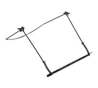 Alomejor Accesorio para instrumentos de viento musical estable de aleación de metal para jugadores de armónica (24 agujeros negros)