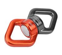 Alomejor Accesorios Colgantes de 360 ° Unidad Rotadora para Trepar Hammock de Yoga 30 Crita (naranja gris)