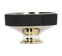 Alomejor Accesorios de Entrenamiento de Saxofón Alto, Silenciador de Saxofón de ABS para Reducción de Ruido, para Principiantes y Entusiastas (GOLD)