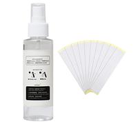 Alomejor Accesorios de Golf, Disolvente para Agarre de Golf con 15 Tiras de Cinta, Solución en Aerosol No Inflamable para Reagarrar Palos, 1 Juego