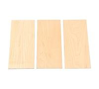 Alomejor Accesorios de Guitarra Eléctrica Placas de Cuello de Guitarra de Madera de Arce, Cuñas de Cuello de 3 Piezas para Ajuste de Timbre y Ajuste de Altura de la Cuerda