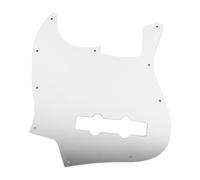 Alomejor Accesorios de Guitarra, Golpeador de Guitarra Eléctrica de Aleación de Aluminio, Placa Rascadora para bajo de Jazz, Personalización Mejorada para Músicos (SILVER)