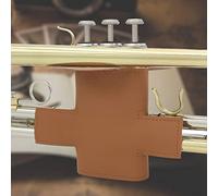 Alomejor Accesorios de Trompeta Protector de Cuero PU Suave con Cierre de Gancho, Ajuste Universal y Protección de Erosión para Entusiastas de Las Trompetas