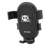 Alomejor Accesorios para el Teléfono del Teléfono de la Bicicleta Absorbente de Choque Monta del Engranaje con el Patrón de Panda Adorable de Liberación Rápida para la Bicicleta de Motocicleta de
