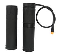 Alomejor Acelerador Bicicleta electrica, Impermeable Goma Premium fácil instalación, Acelerador Giratorio 22.2mm 12V-72V for Ciclistas urbanos recreativos y Viajes Largos