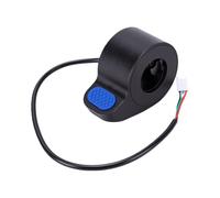 Alomejor Acelerador de Pulgar, Empuñadura de Freno ABS con Diseño de Banda Elevada para Repuesto de Patinete Eléctrico 4PRO