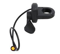 Alomejor Acelerador de Pulgar para Bicicleta Eléctrica, Acelerador de Dedo con Control de Velocidad ABS para Motores BBS01 BBS02 BBSHD, Montaje en Manillar Derecho de Fácil Instalación