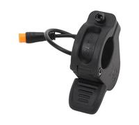 Alomejor Acelerador de Pulgar para Ciclismo, Control de Velocidad Ergonómico con Resorte de Equilibrio para una Fácil Instalación, Conector de 3 Pines, Voltaje Universal de 12V 72V