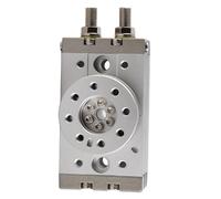 Alomejor Actuador Rotativo Neumático MSQB20A con Estructura de Alta Resistencia para Automatización Industrial Cilindro de Aire de Doble Efecto de 20 Mm