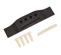 Alomejor Acústica de 4 Cuerdas Bass Rosewood Bridge Saddle Lighter, Sonido Original Duradero para los Guitarristas Rosewood + Plastic