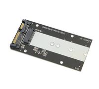 Alomejor Adaptador Convertidor M.2 NGFF a III de Alta Velocidad 6000 MB/s para Soluciones de Almacenamiento Masivo Compatible con SSD de Clave B en Varios Tamaños