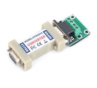 Alomejor Adaptador Convertidor RS232 a, Convertidor de Comunicación Duradero y de para Automatización Industrial y Suministros de Redes, Tamaño 2,2 X 1,5 X 0,7 Pulgadas, 1 Unidad