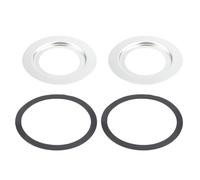 Alomejor Adaptador de Acero Inoxidable para Triturador de Alimentos,